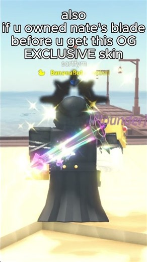 NEW UNRESTRICTED *OP* Nate's Blade Showcase + How to Unrestrict Nate's Blade in Roblox Fisch! #fisch