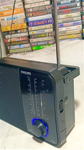 SurKiran old model Philips radio RL-205 FM SW MW DSP receiver clear sound #old radio#viral radio