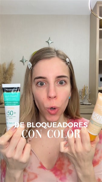 Si quieres cuidarte la carita y verte con la piel uniforme, te traigo la reseña de BLOQUEADORES CON COLOR, aquí te digo cuál compres 👀 | Florencia Guillot