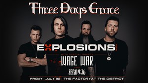 107 reactions · 15 shares | St. Louis! See you at The Factory on July 22. Tickets available now!! ❤️‍落 | Three Days Grace | Facebook