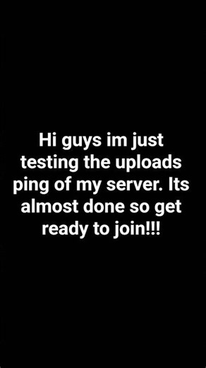 uploads ping test