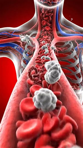 Spirochete Bacteria in Bloodstream || 3D Medical Animation