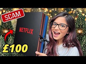 UNBOXING A £100 NETFLIX ADVENT CALENDAR ...