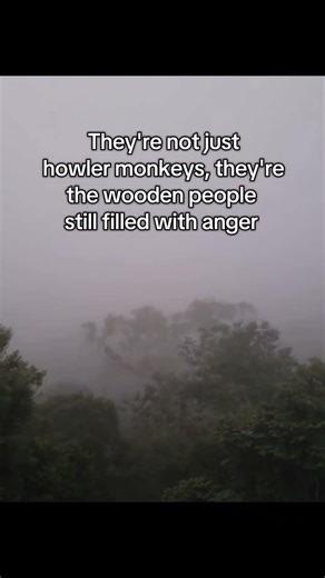 In the Popol Wuj the wooden people were rude so the gods turned them into monkeys