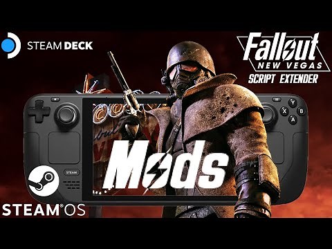 Modding Fallout New Vegas Steam Deck with MO2 SteamOS #steamdeck #falloutnewvegas #modorganizer2