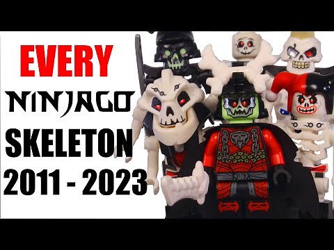 LEGO Ninjago EVERY Skeleton VILLAIN! 2011 - 2023!