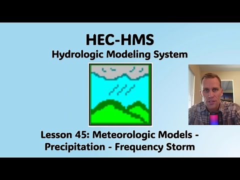 HEC HMS Lesson 45 - Meteorologic Models - Precipitation - Frequency Storm