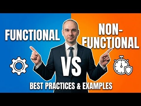 Functional vs Non-Functional Requirements