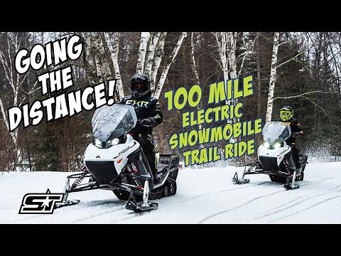 Taiga Electric Snowmobile 100 Mile Real World Test!