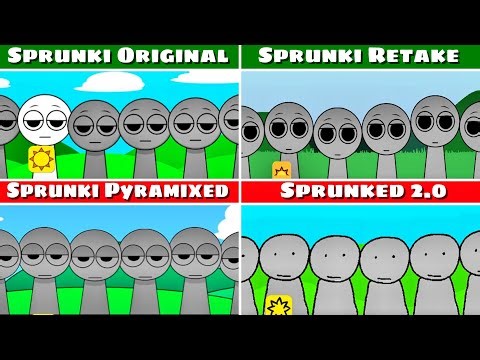 My Sprunki: Mix all Sprunki Original vs Sprunki Retake vs Sprunki Pyramixed vs Sprunked 2.0 .(P10)