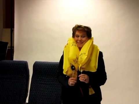 Aircraft life vest testing