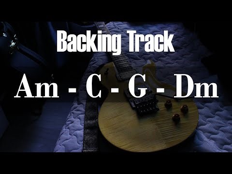Guitar Backing Track Am | A minor Pentatonic Scale Backing Track