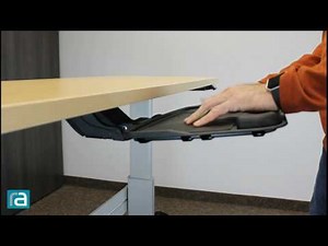 Myriad Keyboard & Mouse Tray with Trackless FastAction Arm