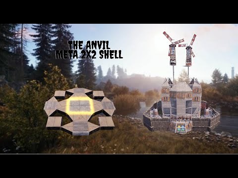 Anvil- New metal 2x2 shell/ small groups/ mini open core/ rust base design!