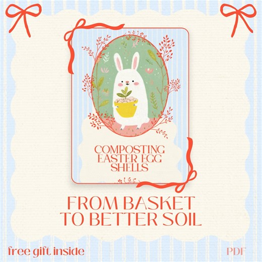 Composting Easter Egg Shells