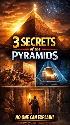 3 Secrets of the Pyramids No One Can Explain. #Pyramids #Egypt#History #Documentary#ViralVideo