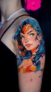 Wonder Woman... ★Artist: Ramon Francisco ★Instagram: @ramonink ★Location:Miami, FL, USA Become a Patron and Share Your Work! ✅patreon.com/THEINKMASTERS https://theinkmasters.com/ | Tattoo Art