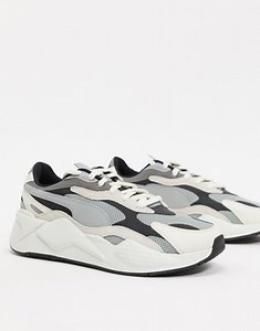 Puma RS-X3 Puzzle trainers in off white | ASOS