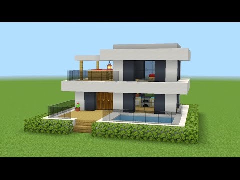 Minecraft small modern house tutorial #minecraft #minecraftbuilding