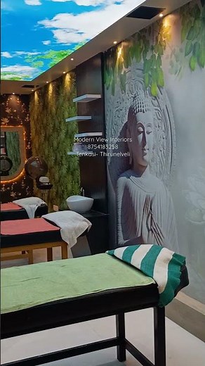 Massage room Interior work . ModernView & Interior 8754183258