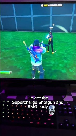 HOW TO GET THE SUPERCHARGE SHOTGUN IN 1V1 WITH EVERY GUN #fortnite #gaming #funny #memes