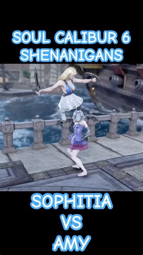Yo here’s Sophitia vs Amy in Soul Calibur 6, let’s go! #soulcalibur6 #2026 #cpuvscpu #chillin