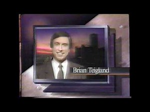 12/15/1986 WDIV News4 Nightbeat Newscast *Partial* "Pontiac Silverdome" Detroit Michigan