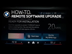 How to Perform a Remote Software Upgrade in Your BMW | BMW How-To