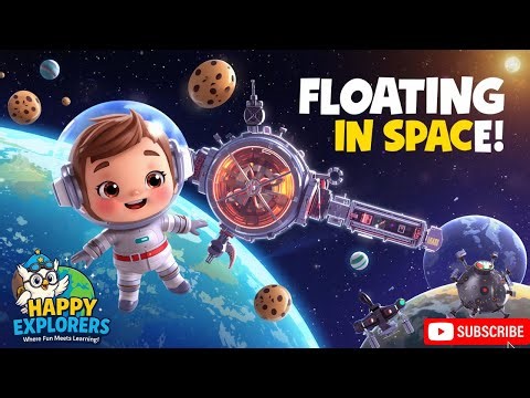 Life on the International Space Station 🚀 | How Astronauts Eat, Sleep & Float | Kids Space Show