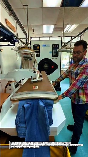 Automatic Press Ironing Machine – Perfectly Smooth in Seconds!