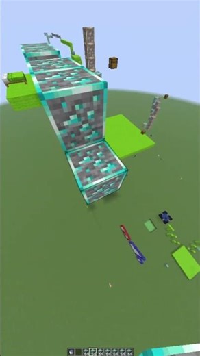 Minecraft Creative Mode Diamond Speedrun💎 #minecraft