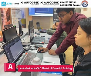 Autodesk AutoCAD Electrical Essential Training If you have the basics of AutoCAD but want to learn more about electrical, you can join our Autodesk AutoCAD Electrical Essential Training like this week's students. Our syllabus includes schematics components, connectors, wiring diagrams, panel layouts, and more. ❓Are you interested in any Autodesk training programs, such as AutoCAD, Inventor, or 3ds Max? We offer a wide range of training options to suit your needs! Connect with us: 📞 Call us at 0