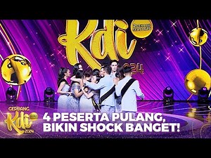 PENUH HARU! 4 Peserta Ini Harus Pulang, Salah Satunya Bikin Semua Nangis!! | KONTES KDI 2024