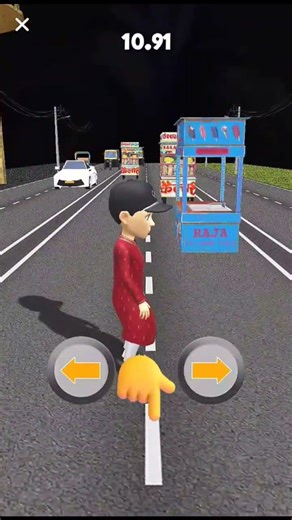 🚦Road crossing game !🎮 #filterchallenge #filtertransition #dynamo #duet #animemusic