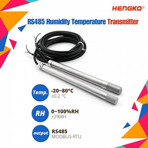 [Hot Item] Hengko Ht606 Duct Probe Modbus-RTU Humidity Temperature Transmitter RS485 for Greenhouse