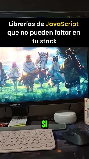 John Serrano on Instagram: "Estas son las librerías de JavaScript que me salvan la vida cada día: Zod, Day.js, TanStack Table, Clerk, Motion, Fontsource, Chart.js y Zustand. 👉 Con ellas validas datos, trabajas con fechas, creas tablas, animaciones, gráficas y gestionas estados sin morir en el intento. ¿Cuál es tu favorita o cuál agregarías a la lista? 🔥 #javascript #developers #programming #developer #programadores #programacion #software #programador #sistemas #typescript #linknote #react #li