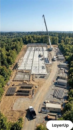 From Raw Earth to High-Tech Hub: A Cinematic Modular Construction Journey