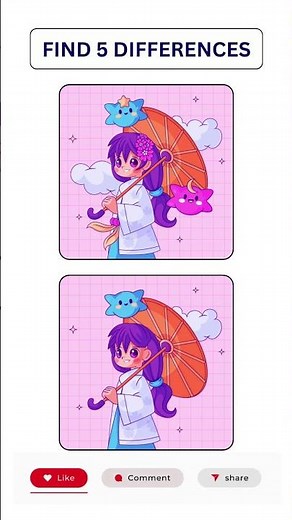 🧠 Are You Smart Enough to Find Them All? | Spot the Difference Game