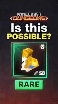 INSANE FINDING in Minecraft Dungeons! #minecraftdungeons