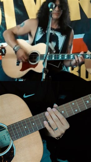 Different from other loud and wild GNR songs, "Patience" is fully acoustic without heavy guitar