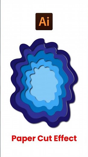 Paper cutout effect tutorial