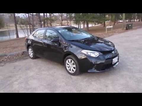 2014 Toyota Corolla LE Walkaround, Start up, Full tour and Review