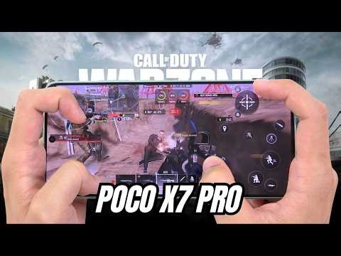 POCO X7 Pro Test Game Call of Duty Warzone Mobile | Dimensity 8400-Ultra