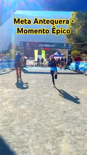 Finish Line Run + Arrival at the Finish Line | Antequera Trail Race 2025 4K | Epic Moment