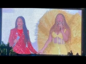 Beyonce & Blue Ivy Performs "Brown Skin Girl" For The First Time in Dubai 2023