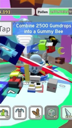 I FINALLY GOT GUMMY BEE! bee swarm simulator roblox