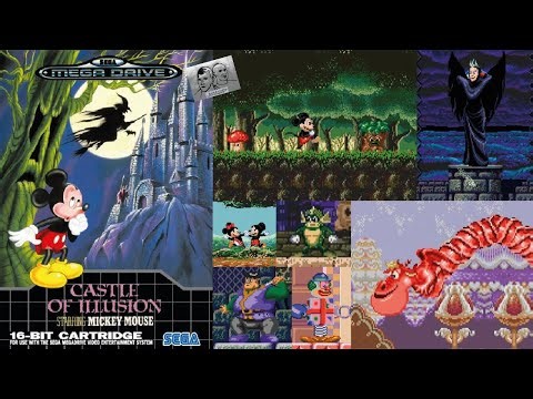 Castle of Illusion Starring Mickey Mouse Mega Drive / Genesis - C&M Playthrough