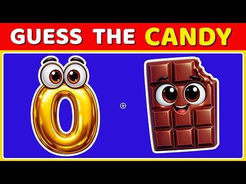 🍫 Guess the Candy Bar by Emoji 🍬🤔 | Only 1% Can Get All Right! 😱🔥