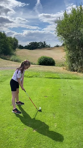 Kids are ready to play on the golf course as soon as they want to be out there! #golf #juniorgolf #golftiktok #golftok #golfcoach #golflessons #golftips #golfer #golfswing #golfdad #golfmom #golfswingtips