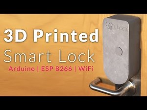 3D Printed WiFi Smart Lock - ESP8266 and Arduino Project in Depth Teardown